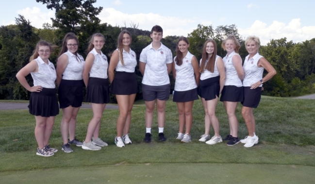 girls junior varsity golf team